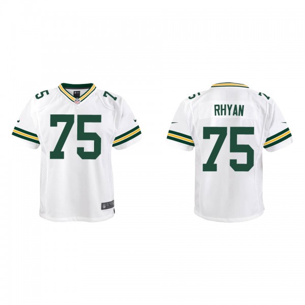 Youth Green Bay Packers Sean Rhyan White 2022 NFL ...