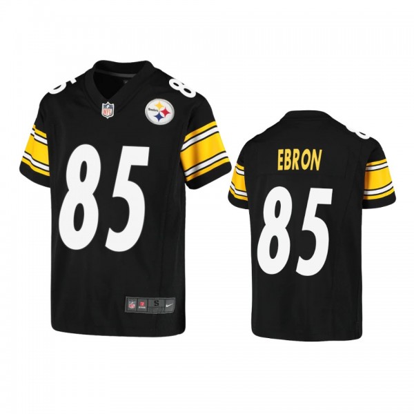 Youth Steelers Eric Ebron Black Game Jersey