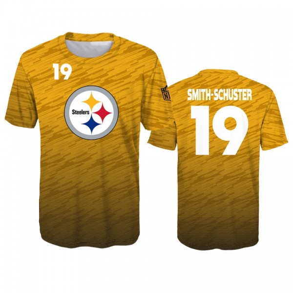 Youth Steelers JuJu Smith-Schuster Gold Propulsion...