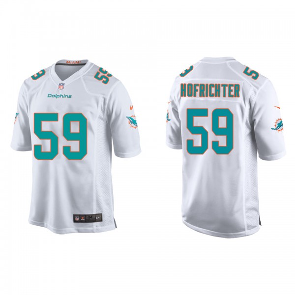 Youth Miami Dolphins Sterling Hofrichter White Gam...