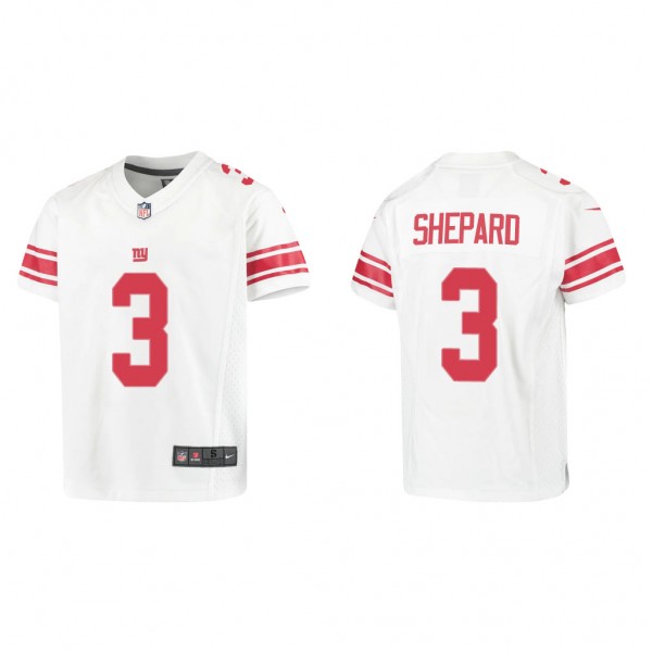 Youth Sterling Shepard New York Giants White Game ...