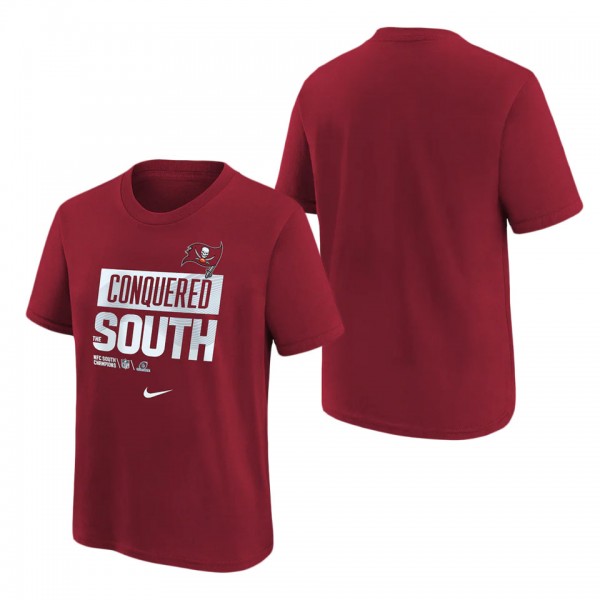 Youth Tampa Bay Buccaneers Nike Red 2022 NFC South...