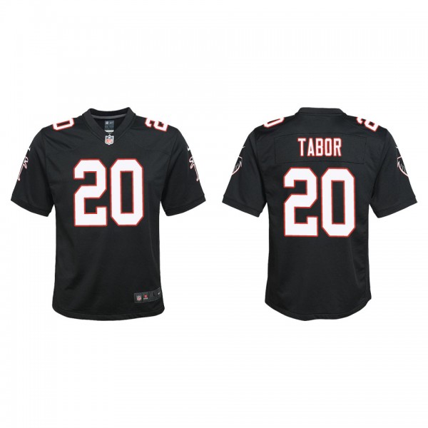 Youth Atlanta Falcons Teez Tabor Black Throwback G...
