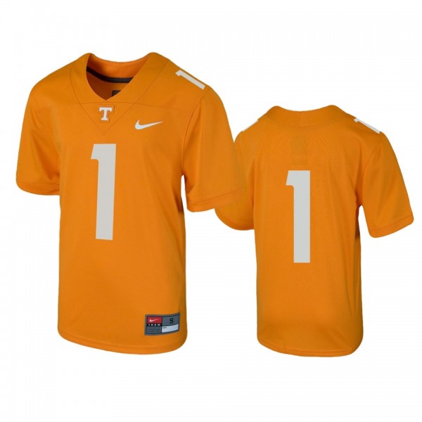 Tennessee Volunteers #1 Tennessee Orange Untouchable Football Jersey