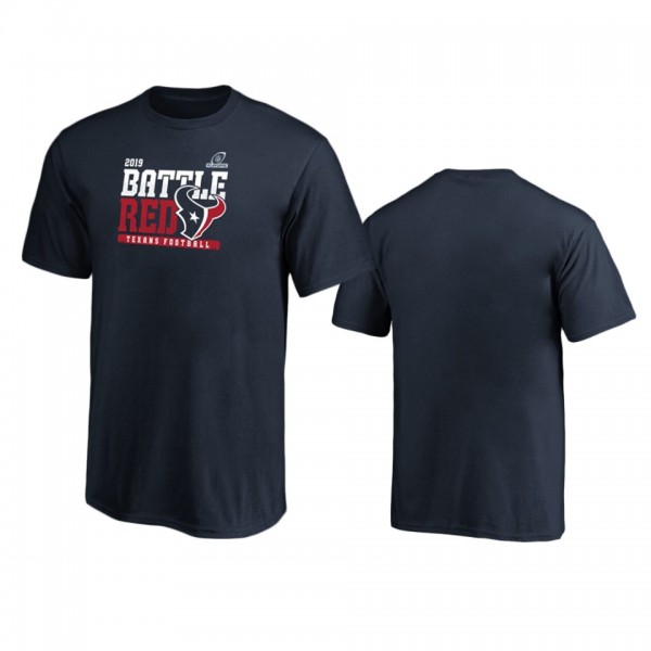 Youth Houston Texans Navy 2019 NFL Playoffs Hometown Checkdown T-Shirt