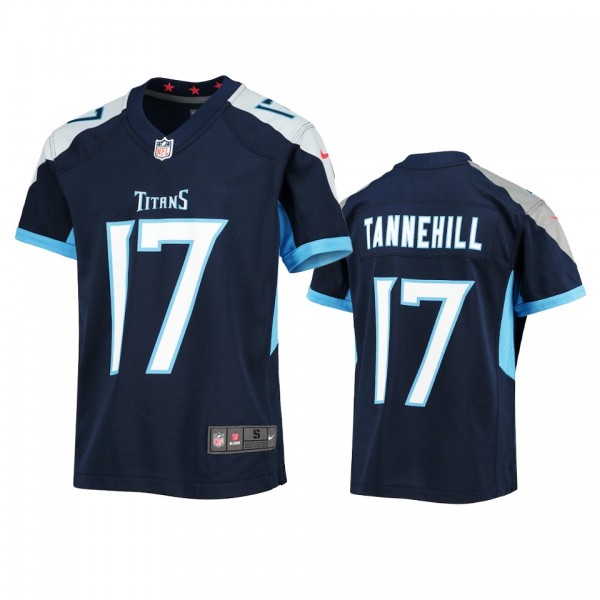 Youth Titans Ryan Tannehill Navy Game Jersey
