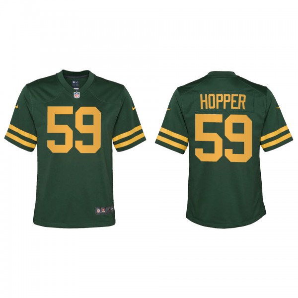 Youth Ty'Ron Hopper Green Bay Packers Green Altern...