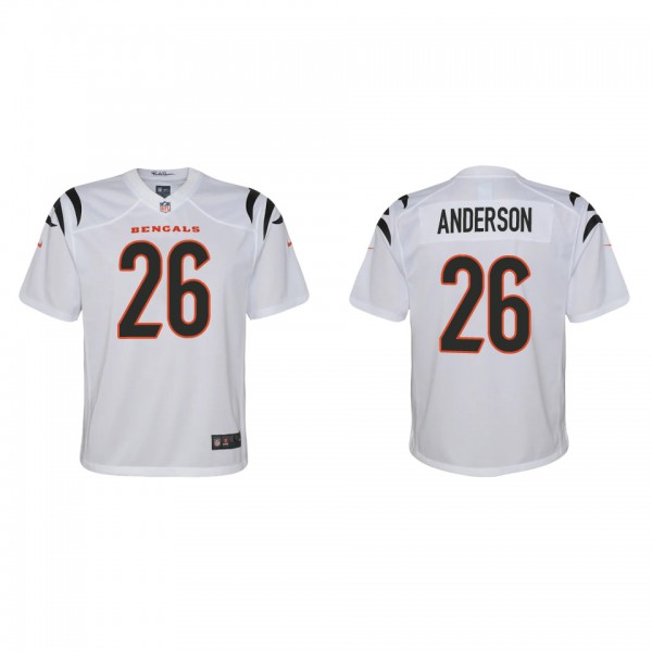 Youth Cincinnati Bengals Tycen Anderson White Game...