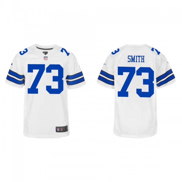 Youth Dallas Cowboys Tyler Smith White 2022 NFL Dr...