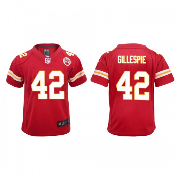 Youth Kansas City Chiefs Tyree Gillespie Red Game ...