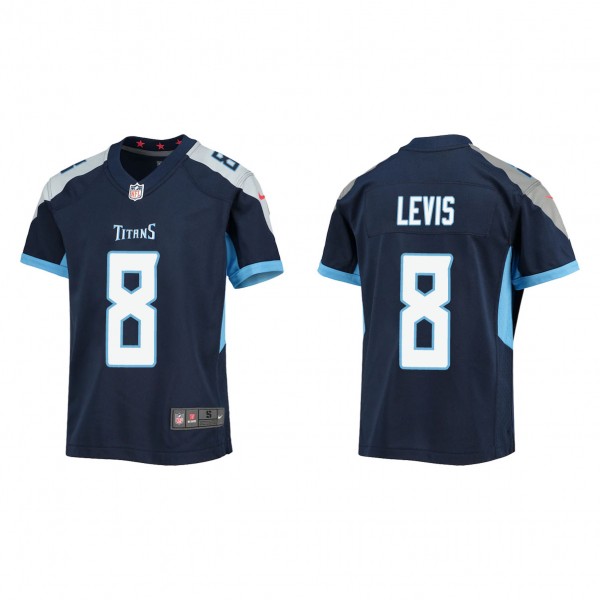Youth Tennessee Titans Will Levis Navy 2023 NFL Dr...
