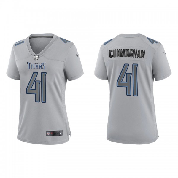 Zach Cunningham Women's Tennessee Titans Gray Atmo...
